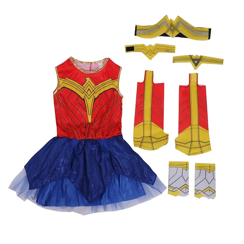 Wonder woman costume girl