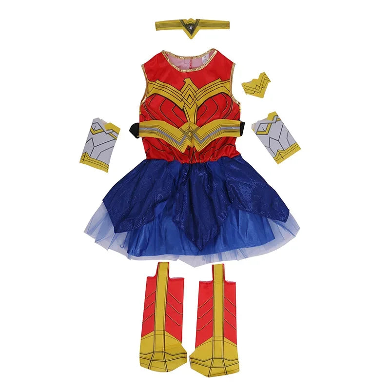 Wonder woman costume girl
