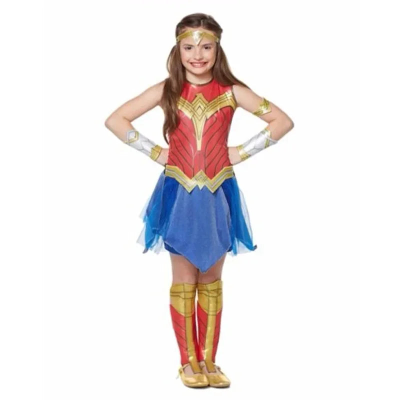 Wonder woman costume girl
