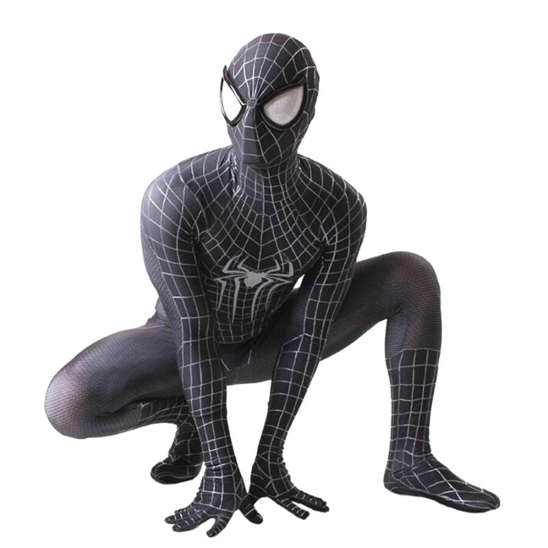 Spiderman Adult Black Costume