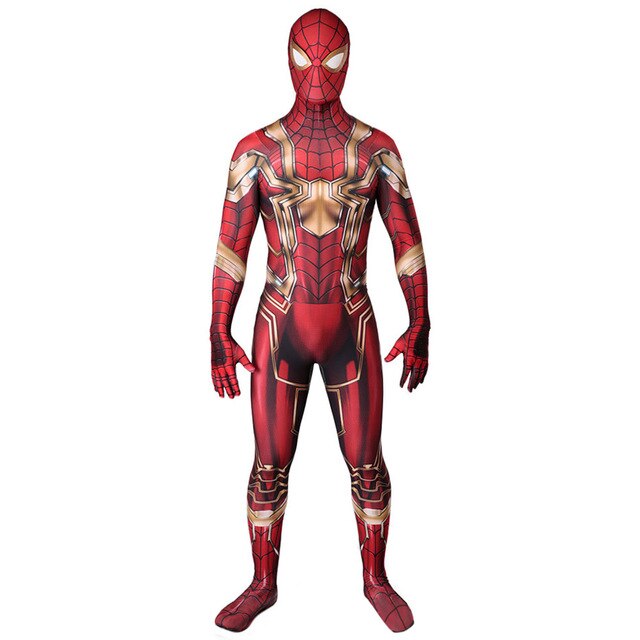 Spiderman Iron Man costume